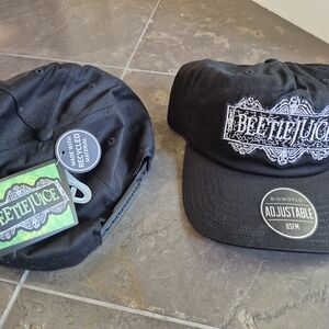 BEETLEJUICE Black Adjustable Cap